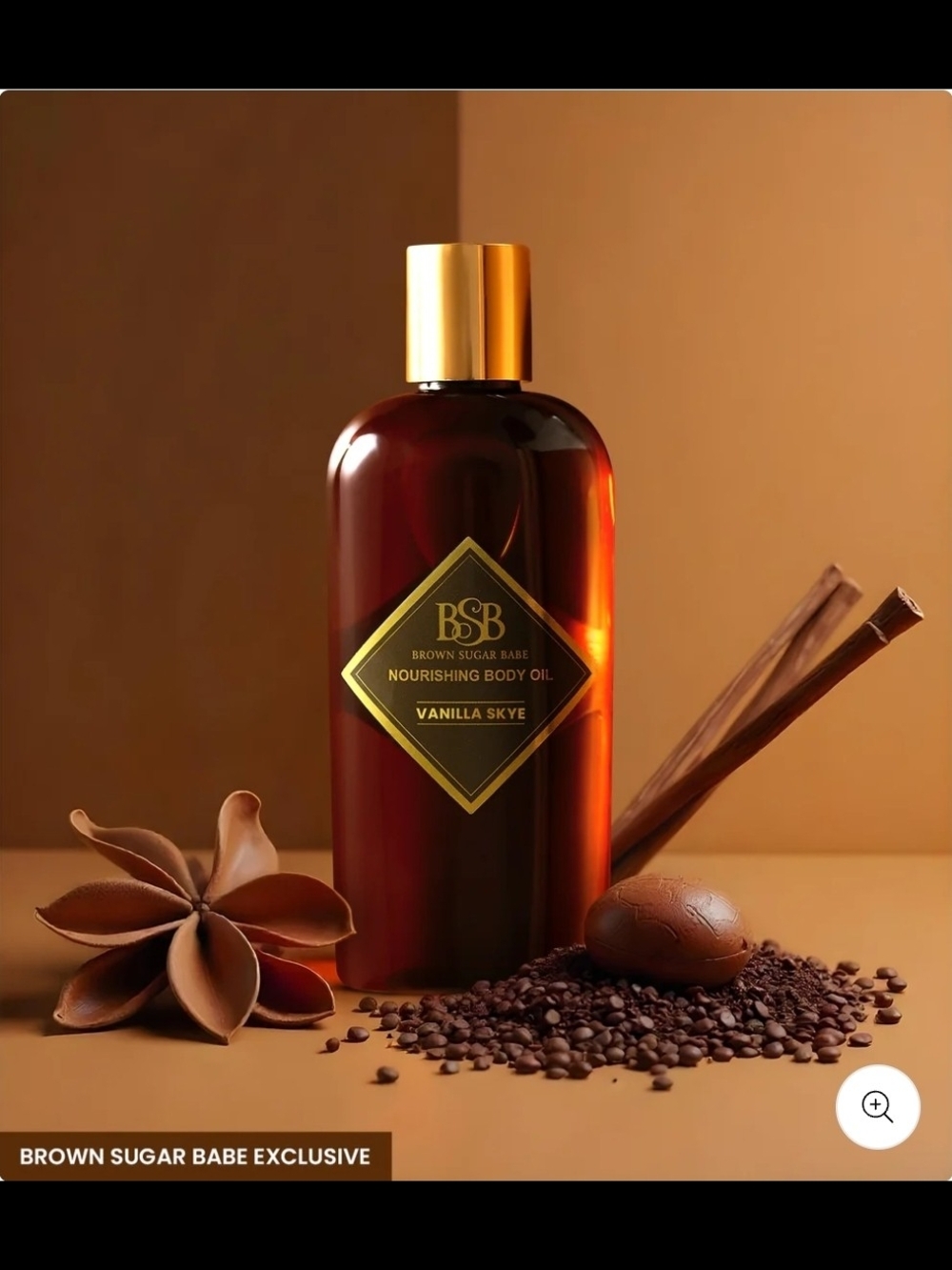 Brown Sugar Babe Vanilla Skye Nourishing Body Oil – DISCONTINUED - 2 oz - NIB